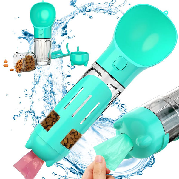 3-In-1 Portable Dog Bottle & Feeder