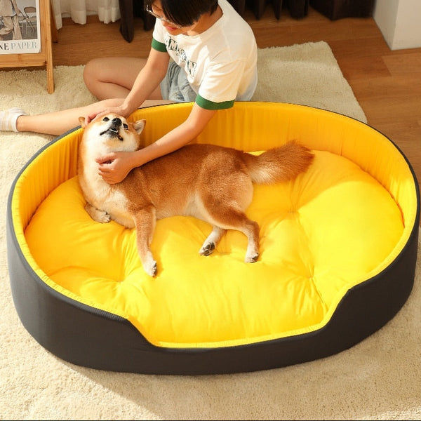 Dog Bed with Removable Cover