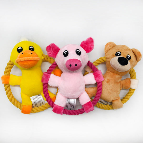 The Barnyard Buddies Rope Toys