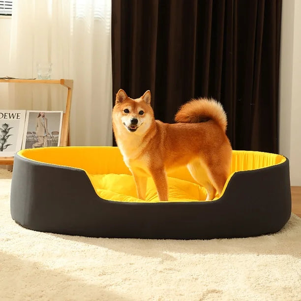 Dog Bed with Removable Cover