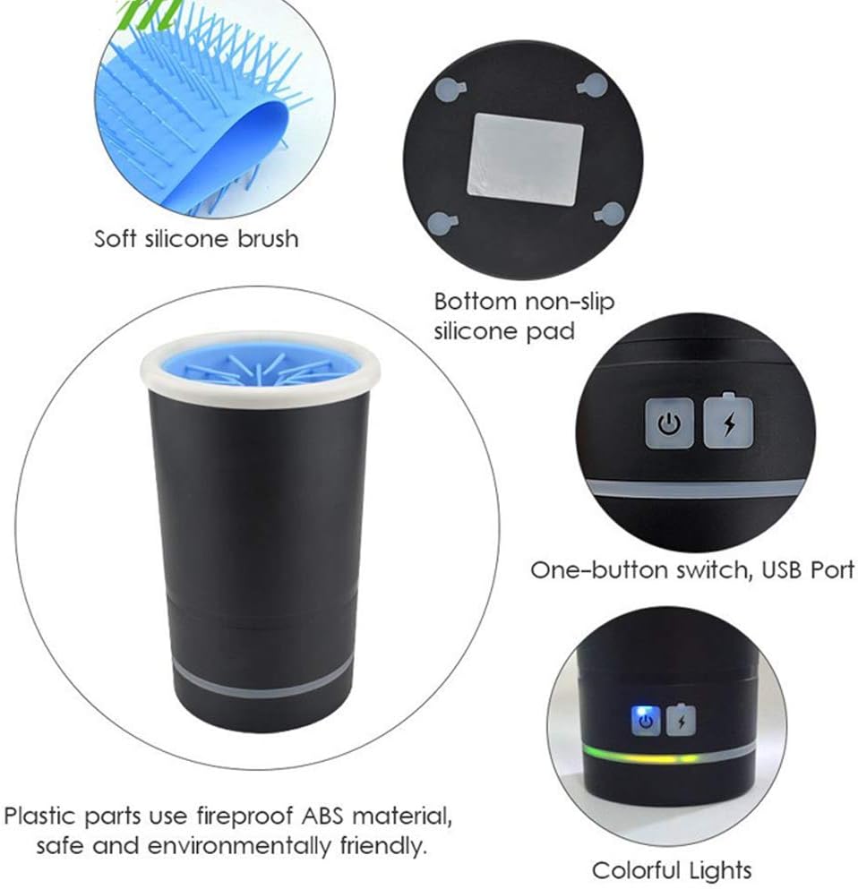 Portable USB Paw Washer