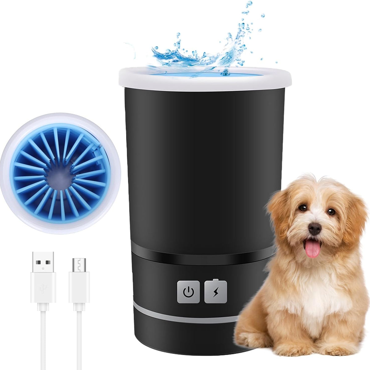 Portable USB Paw Washer
