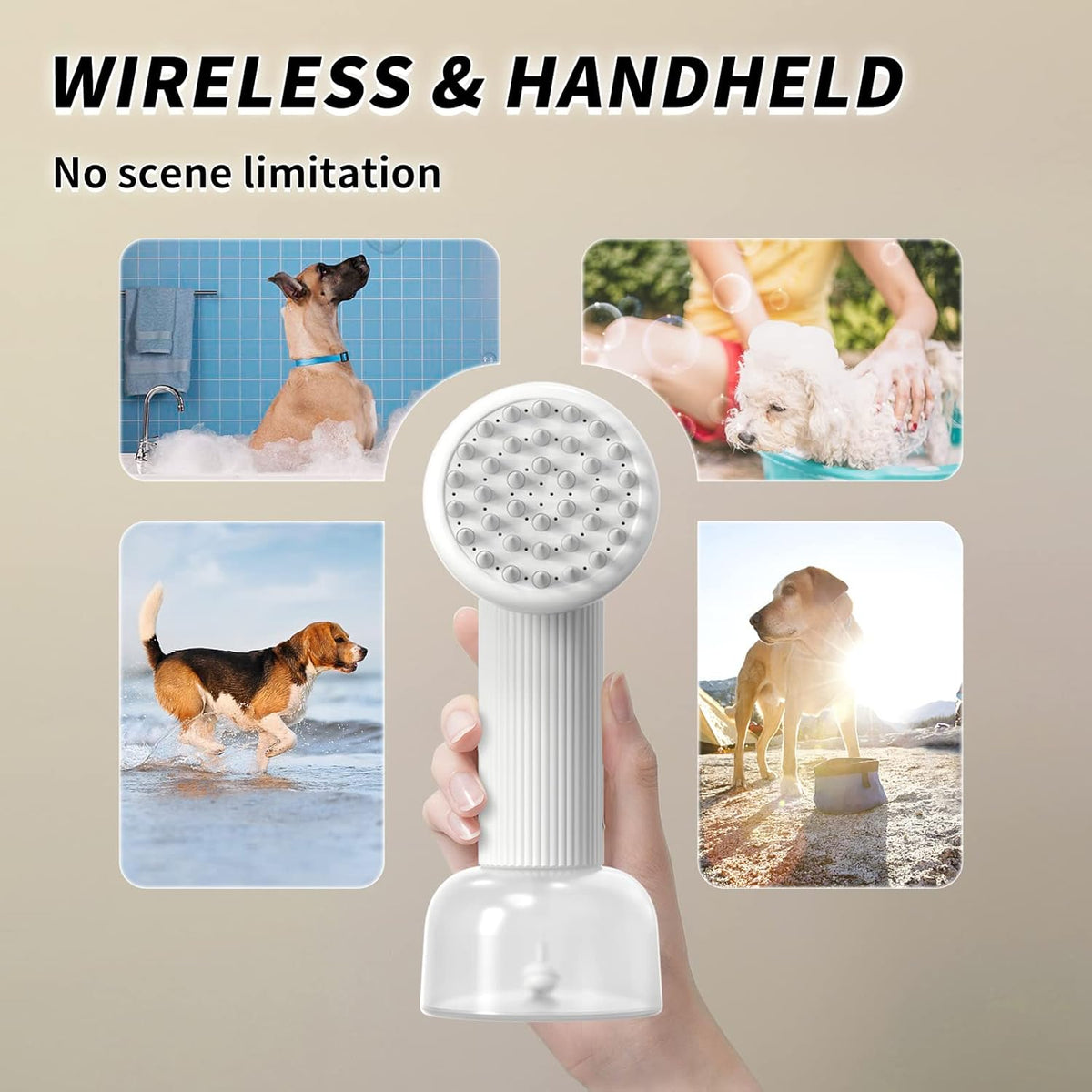 Smart Pet Bath Bubble Machine