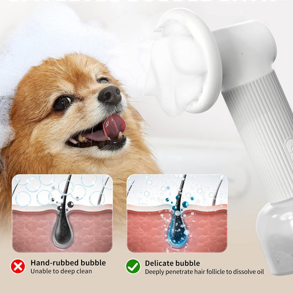 Smart Pet Bath Bubble Machine
