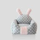  Grey Polka Dots