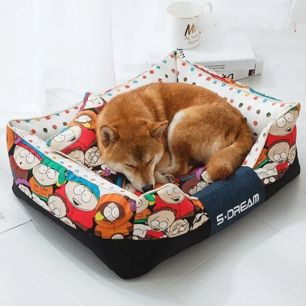 Waterproof Canvas Dog Bed