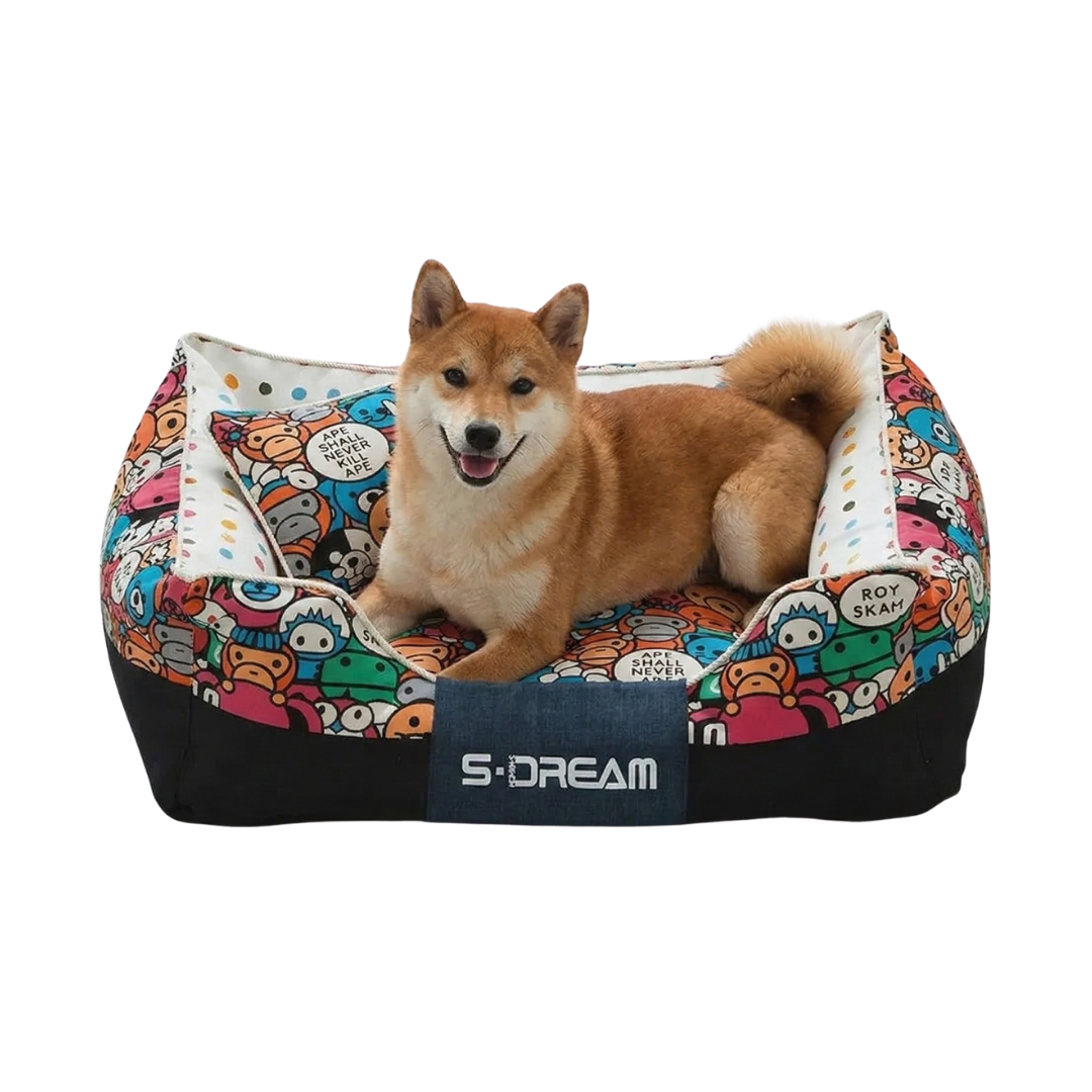 Waterproof Canvas Dog Bed