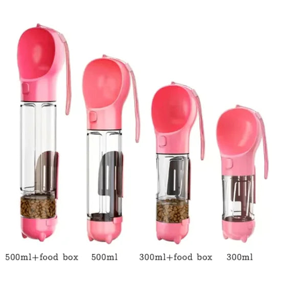 3-In-1 Portable Dog Bottle & Feeder