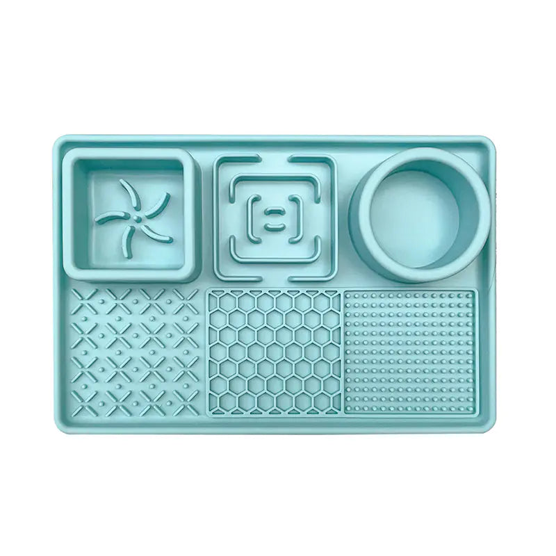 4-in-1 Anti-Anxiety Slow Feeder & Licking Mat