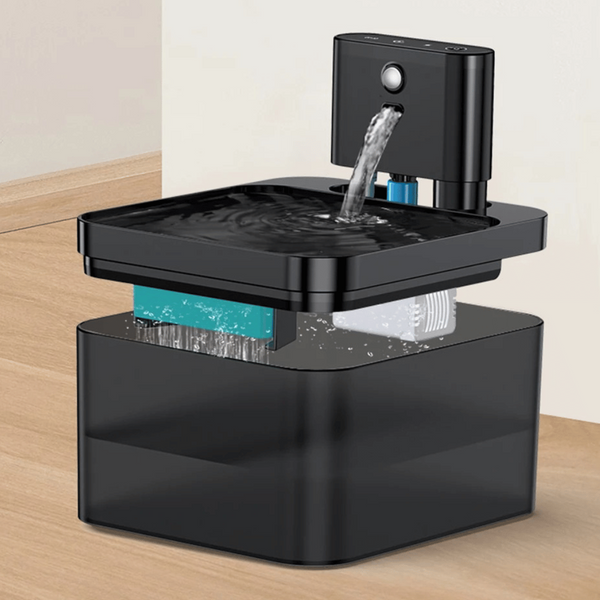 Automatic Pet Water Fountain with Smart Sensor