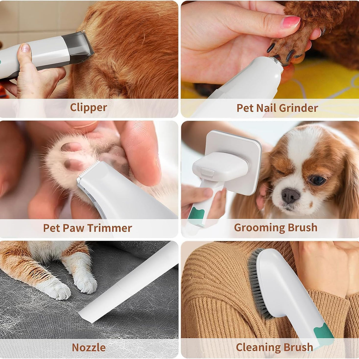 7-In-1 Multifunctional Pet Grooming Device