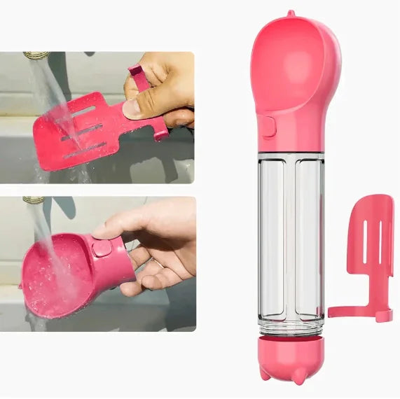 3-In-1 Portable Dog Bottle & Feeder